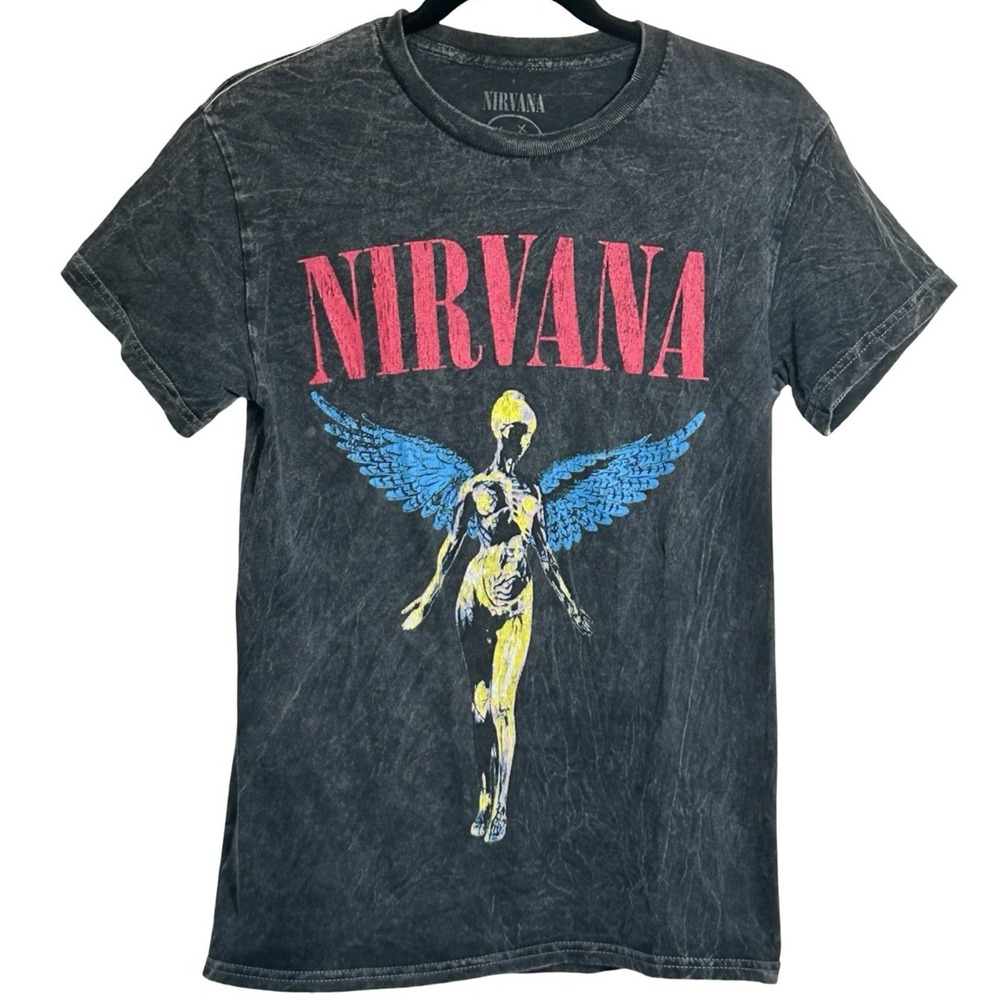 Nirvana In Utero Graphic Tee Size Small Band Music Grunge 80s 90s Alternative